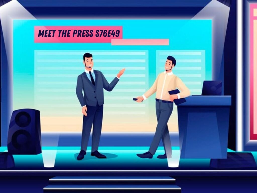 Meet the Press S76E49 Outline