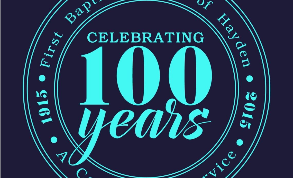 100 year church anniversary themes